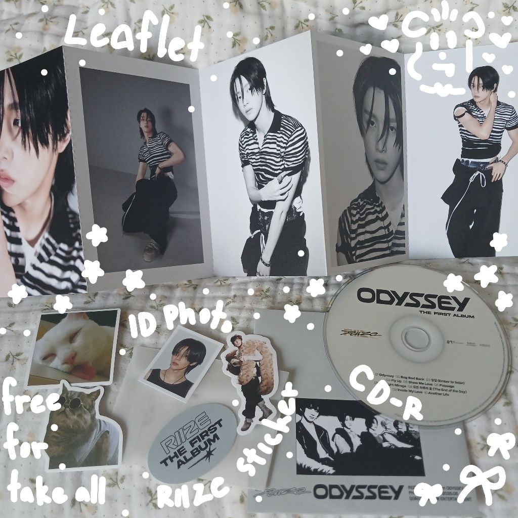Riize odyssey album แยกขาย