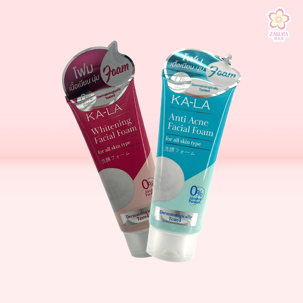 KA-LA Acne Facial Foam / Whitening Facial Foam 100ml