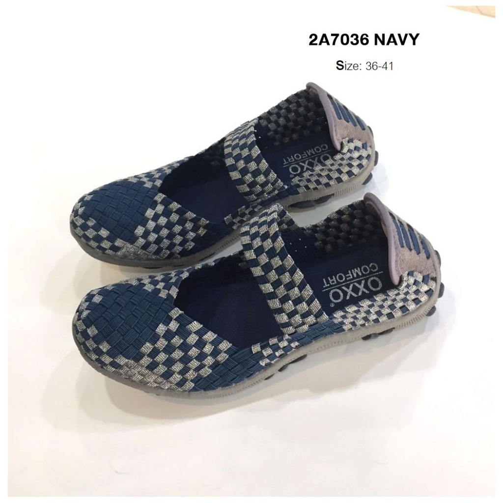 OXXO รองเท้าผ้าใบ ยางยืด เพื่อสุขภาพ รุ่น 2A7036 - รูปที่ 4