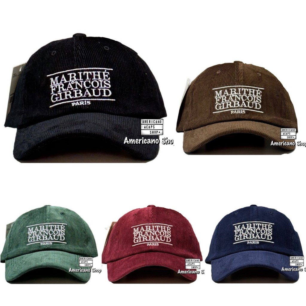 หมวกแก๊ป MAR2 Cap ผ้าลูกฟูก สไตล์เกาหลี ยอดฮิต มี 7 สี (ส่งจากไทย)