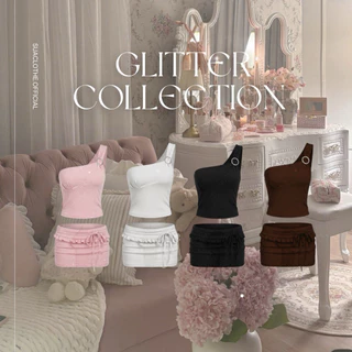 ‼️ส่งไวมีส่งด่วน‼️ [SUACLOTHE] ชุด Glitter Collection ชุดเซ็ตกลิตเตอร์ ดีไซน์สุดหรู สำหรับผู้หญิง พร้อมส่ง