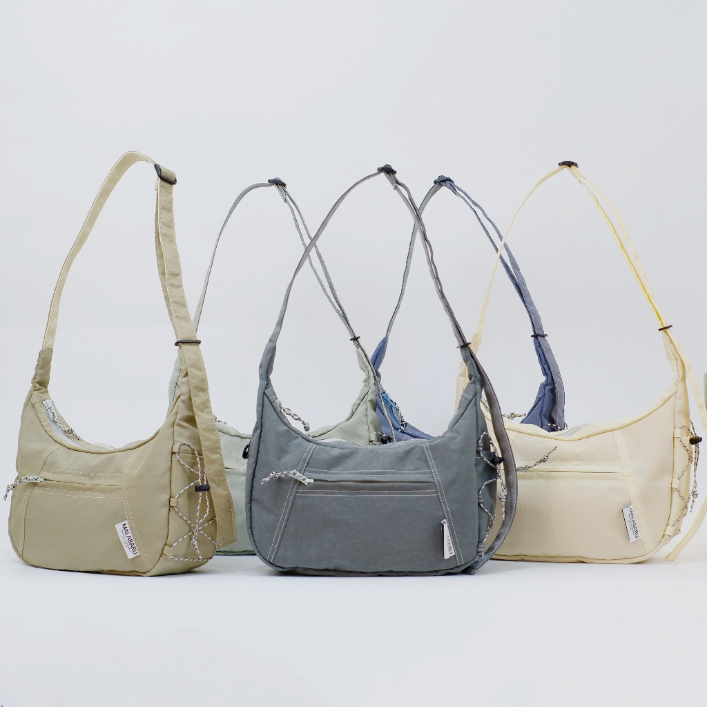 Malabaru 'Chuck s' Hobo earth tones Crossbody Bag