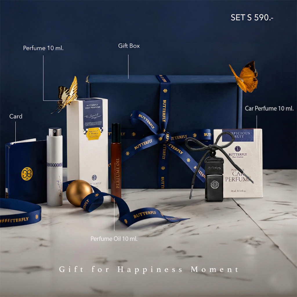 Butterfly Thai Perfume - Butterfly Gift Box