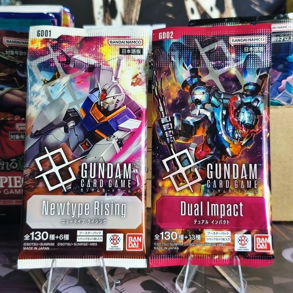 Gundam Card Game Booster Pack GD01 GD02 Japan Bandai ลิขสิทธิ์แท้🔥🔥