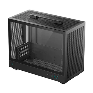 CASE DEEPCOOL ( CH160 PLUS M-ATX ) BLACK / WHITE [ M-ATX ]