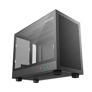CASE DEEPCOOL ( CH160 PLUS M-ATX ) BLACK / WHITE [ M-ATX ]