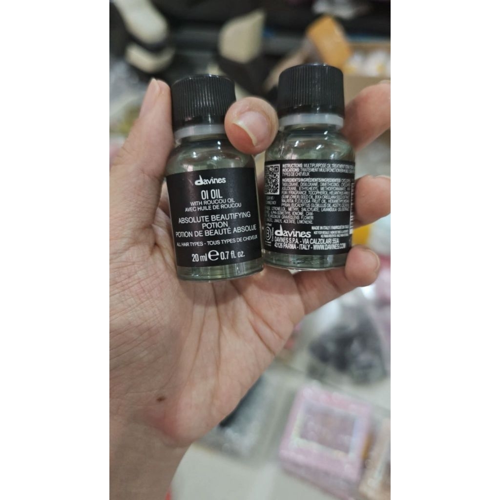 Davines OI Hair Oil for Softness and Shine 20 ml