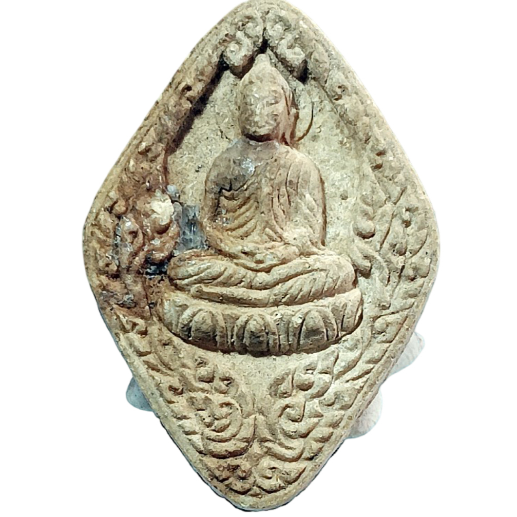 2R087พระผง สมเด็จพระญาณสังวรสมเด็จพระสังฆร าช ทรงเสด็จเยือนประเทศศรีลังกา เมื่อปี.2520กว่าๆ หลังยัน