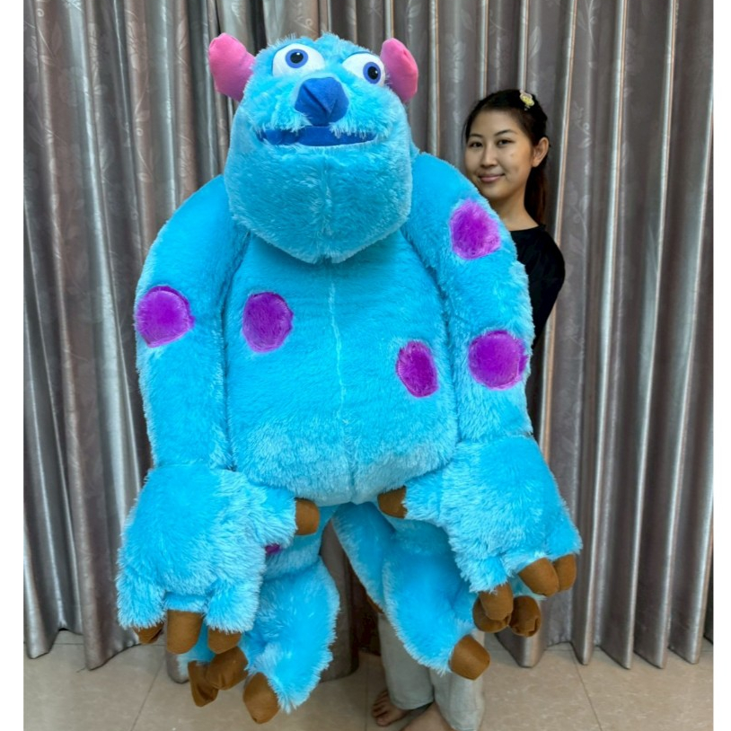 ตุ๊กตามอนสเตอร์ซัลลี่(หายาก) ตัวใหญ่ขนาด 100 ซม ขนนุ่มลื่น ตัวนุ่ม รับประกันความสวย ตุ๊กตาตัวใหญ่