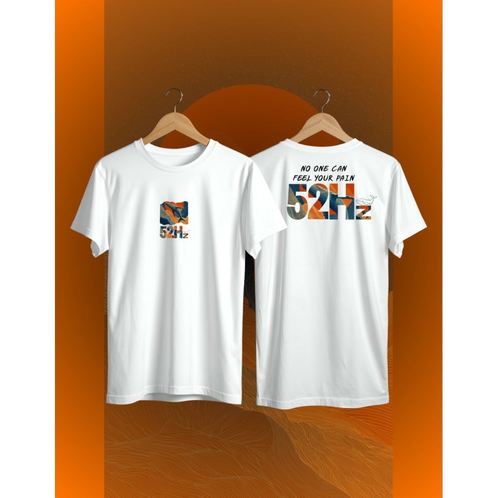 เสื้อยืดลายปลาวาฬ52Hz