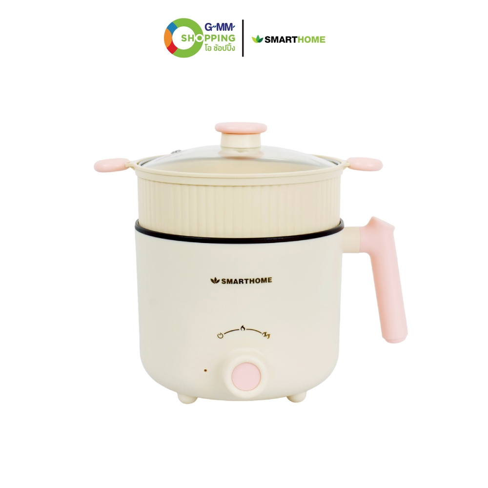 SMARTHOME สมาร์ทโฮม หม้อไฟฟ้าอเนกประสงค์ หม้อชาบู 1.5 ลิตร รุ่น SFP604 #202047