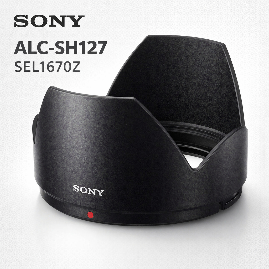 SONY ALC-SH127 Lens Hood สำหรับ Carl Zeiss SEL1670Z ป้องกันแสงแฟลร์ สำหรับเลนส์ซูม APS-C