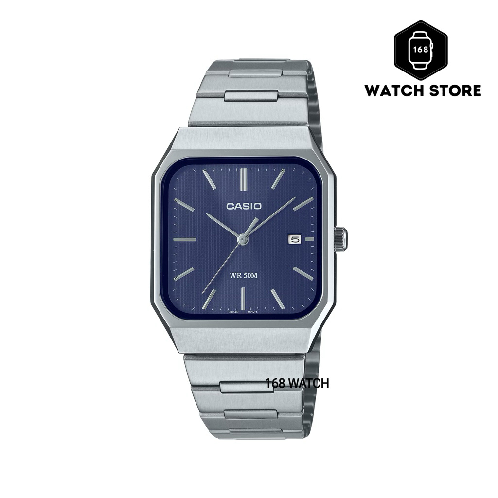 CASIO  นาฬิกาข้อมือ รุ่น MTP-B185D-2A1V ของแท้ ประกันศูนย์ 1 ปี