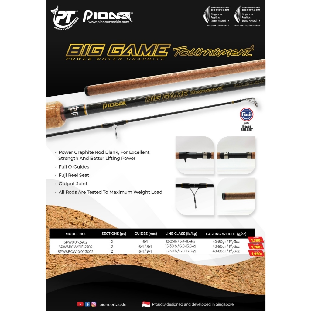 คัน Pioneer BIG GAME TOURNAMENT