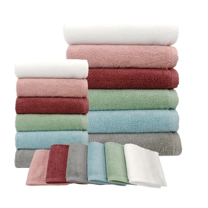 SANTAS ผ้าขนหนูเช็ดหน้า รุ่น MicroCotton Green Earth ECO MAGIC SOLID (GSAD) ขนาด 13X13 นิ้ว