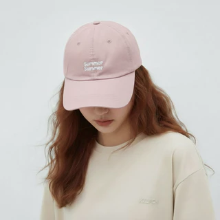[W0373] หมวกแก๊ป หมวกเบสบอล ผ้าร่ม ปัก Summer สีสันสดใส ใส่ได้ทุกเพศ สายปรับได้ ใส่สบายงานน่ารัก