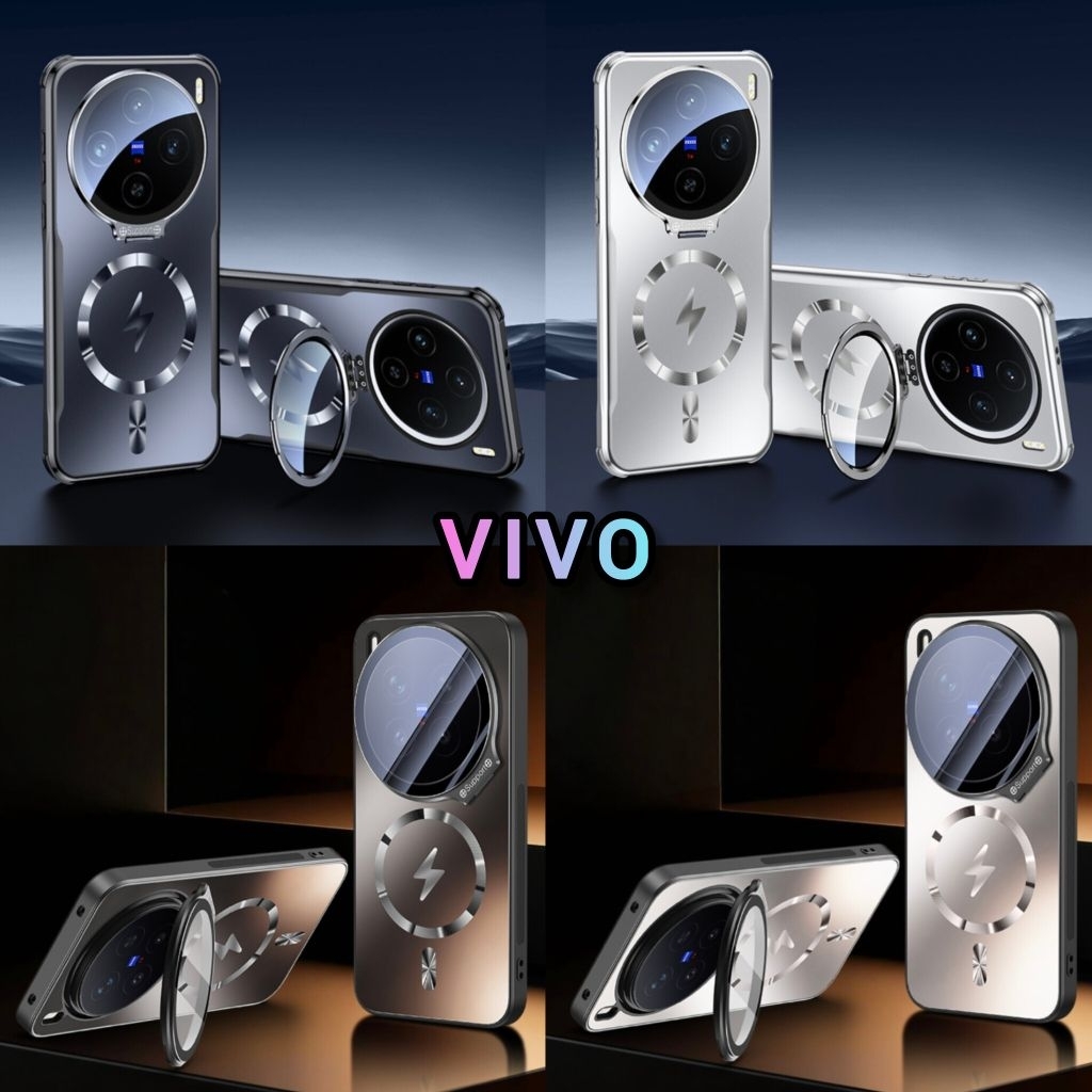 เคสฝาพับแม่เหล็ก Vivo X300 Ultra X200 Pro ปกป้องรอบด้าน ดีไซน์พรีเมียม