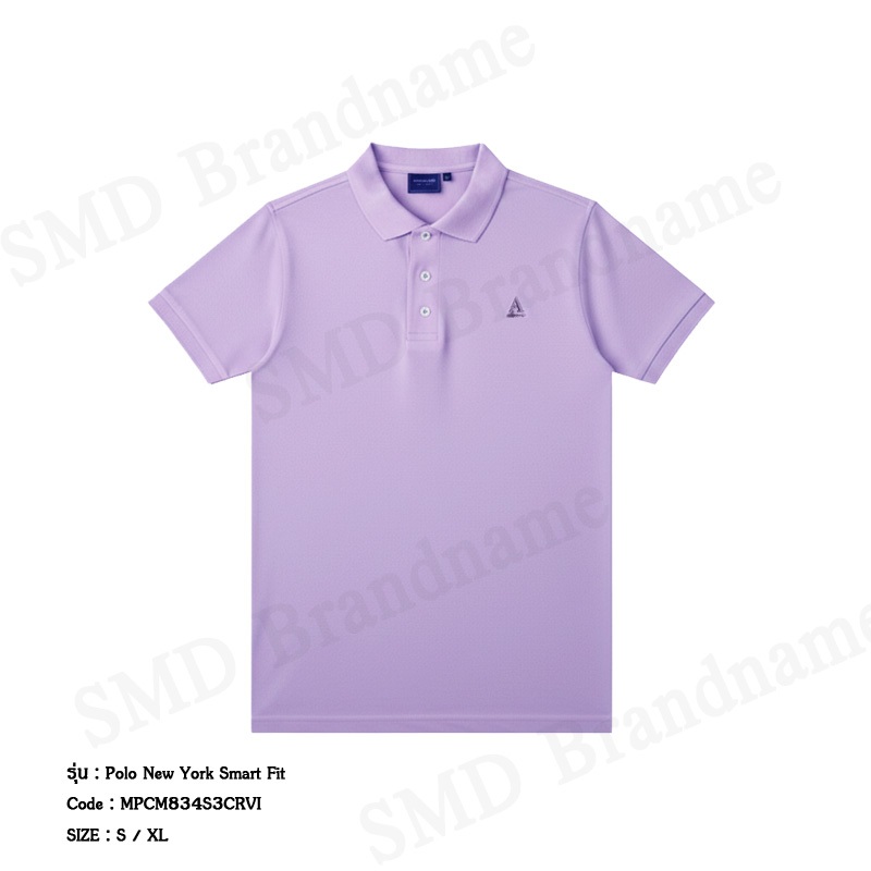 Arrow เสื้อโปโลแขนสั้นผู้ชาย รุ่น Polo New York Smart Fit Code: MPCM834S3CRVI