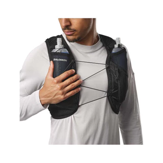 SALOMON ACTIVE SKIN 4 SET เป้น้ำสำหรับวิ่งเทรล ความจุ 4 ลิตร เน้นสบาย คล่องตัว น้ำหนักเบา ระบายอากาศดี แห้งเร็ว
