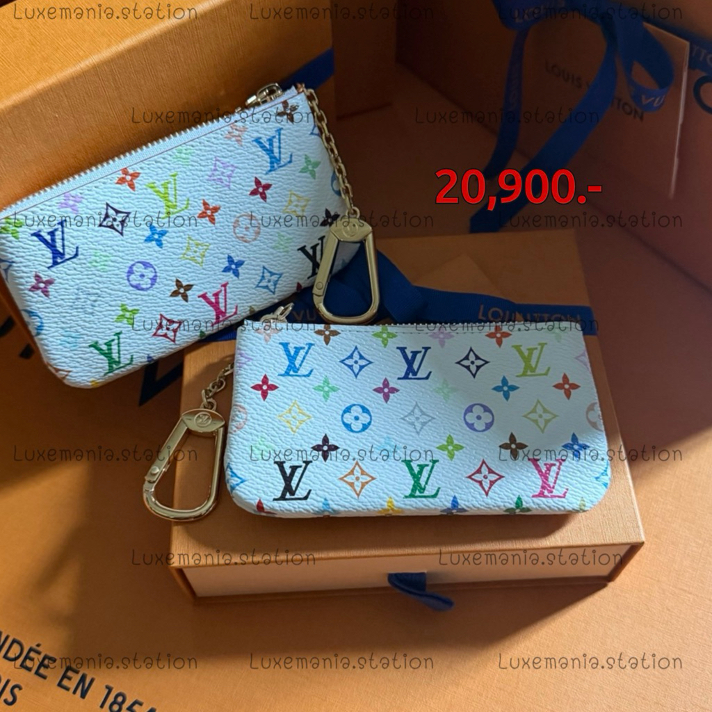 🇹🇭👜[พร้อมส่ง]: LV Key Pouch  LV x TM Key pouch  (Murakami)‼️ก่อนกดสั่งรบกวนทักมาเช็คสต๊อคก่อนนะคะ‼️