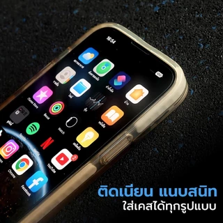 Focus ultimate glass HD ฟิล์มกระจก ขอบใส ไม่เต็มจอ สำหรับ iPhone 17 16 15 14 13 / pro max plus Air