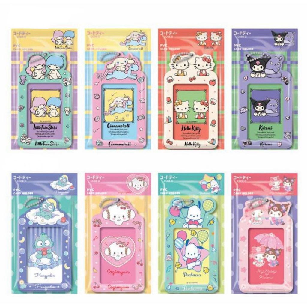 CODE:D ที่ใส่บัตร Sanrio และ Line Friends