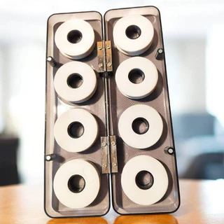กล่องโรลเก็บสาย 8 ช่อง กล่องใส่โรลชิงหลิว จัดส่งจากไทย