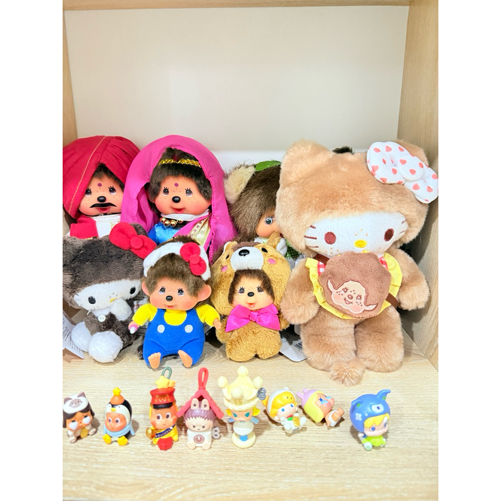 ตุ๊กตา Monchhichi X Hello Kitty