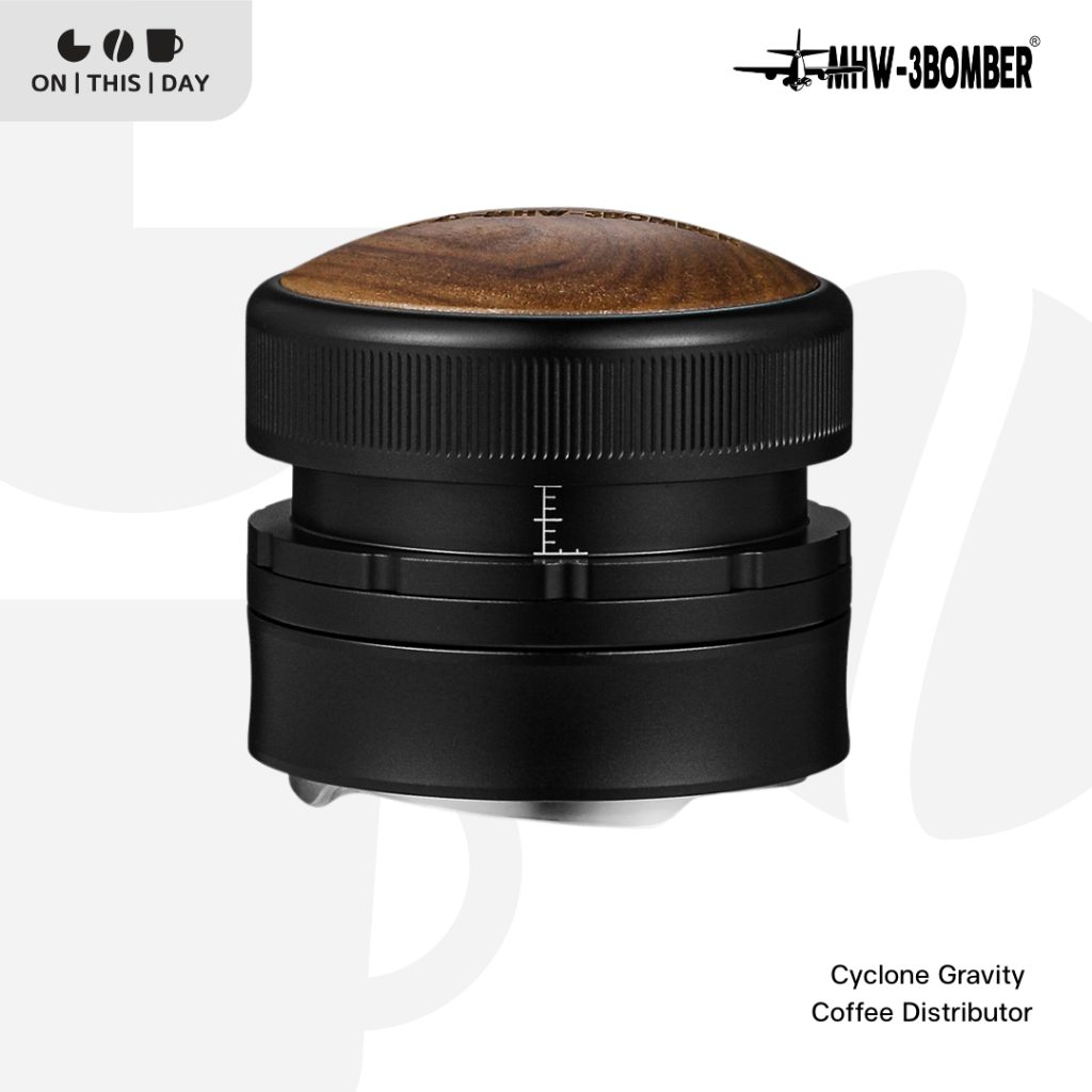 MHW-3BOMBER Cyclone Gravity Coffee Distributor ที่เกลี่ยกาแฟ ขนาด 58.35 mm