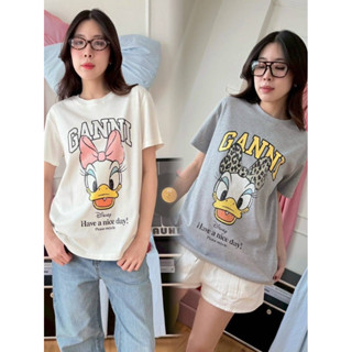 VALEN BASIC STORE🎀 เสื้อยืดลายป้าเป็ด