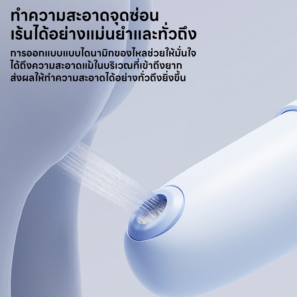 INSMART  ที่ฉีดก้นพกพาไฟฟ้า ปรับได้ 3 ระดับ แบบชาร์จ สําหรับทําความสะอาดหลังคลอดบุตร