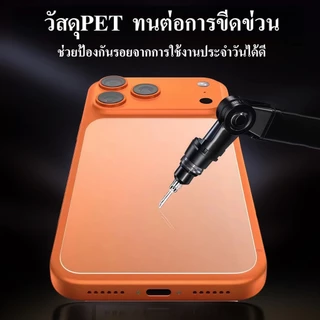 CXShop (024)ฟิล์มฐานเลนส์กล้อง+ฟิล์มด้านหลัง แบบด้าน สำหรับIPHONE 17 series