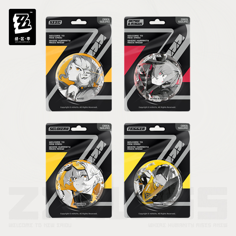 [ พร้อมส่ง / Official ] Zenless Zone Zero Mindscape Badge - Obol Squad ZZZ เข็มกลัด Mindscape ฝ่าย T