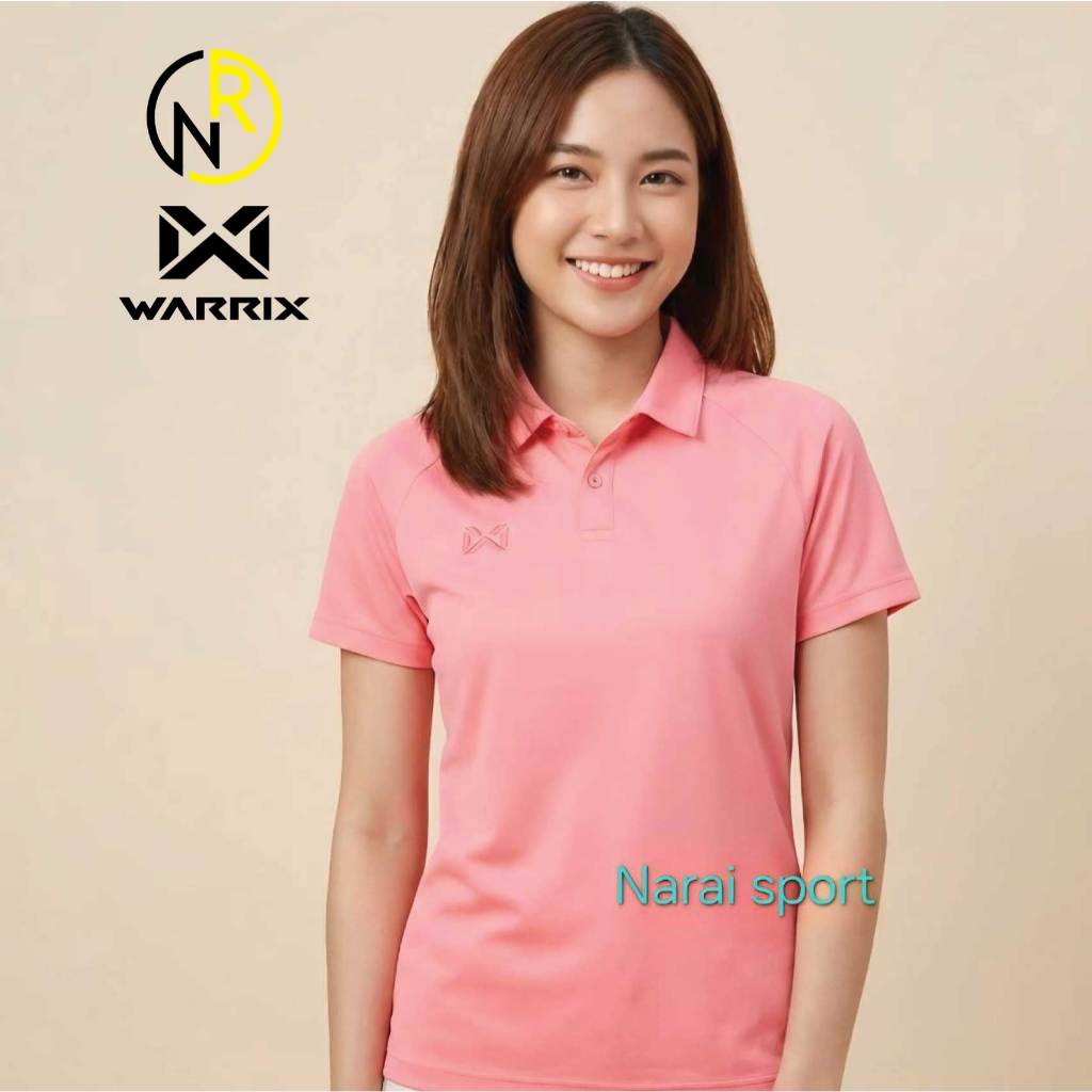 *ของแท้ส่งไว  *** เสื้อ WARRIX WA- 203PLACL01  เสื้อโปโล เสื้อกีฬา