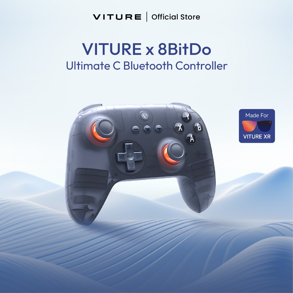 VITURE x 8BitDo Ultimate C Bluetooth Controller จอยเกมบลูทูธสำหรับ Nintendo Switch/PC/PS