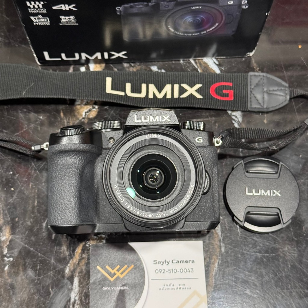 กล้องถูก Panasonic lumix  g90 4k vlog วิดิโอ ไลฟ์สด ได้เลนส์ 12-60