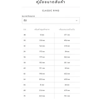 Daniel Wellington แหวนClassic Ring Lumine สีเงิน 48-68 mm.