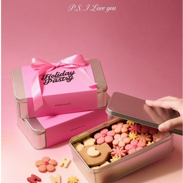 ✅รับหิ้ว ส่งด่วนได้✅🩷คุกกี้วาเลนไทน์"ช่อดอกไม้ที่อร่อยที่สุด" 💐🍪 Holiday Pastry Bouquet of Love💖✨🚛ส่