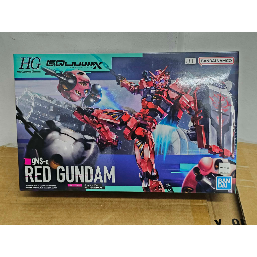 [พร้อมส่ง] Bandai HG 1/144 RED GUNDAM GQuuuuuX
