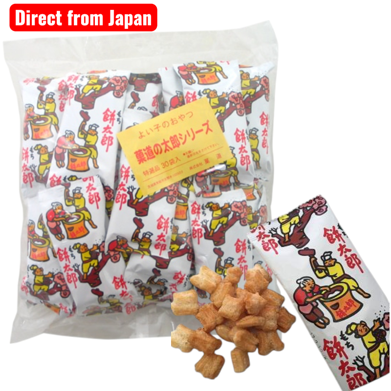 Kado Mochitaro Japanese (Dagashi) Arare Rice Cracker Snack 6g x 30 Packs Direct from Japan