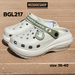 [ส่งทุกวัน] Body Glove BGL217 รองเท้าหัวโตผู้หญิง CLOG พื้นสูง 2 นิ้ว size 36-40