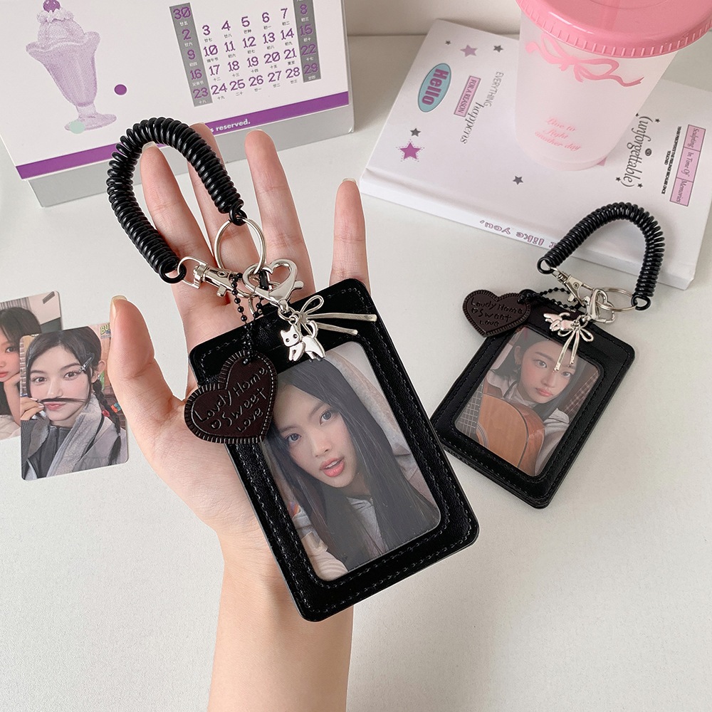 🖤 พร้อมส่ง 🖤 Funtory เฟรมการ์ด หนังเทียม ซองใส่บัตร การ์ดอัลบัม รูปศิลปิน โพลารอยด์ บัตรรถไฟฟ้า