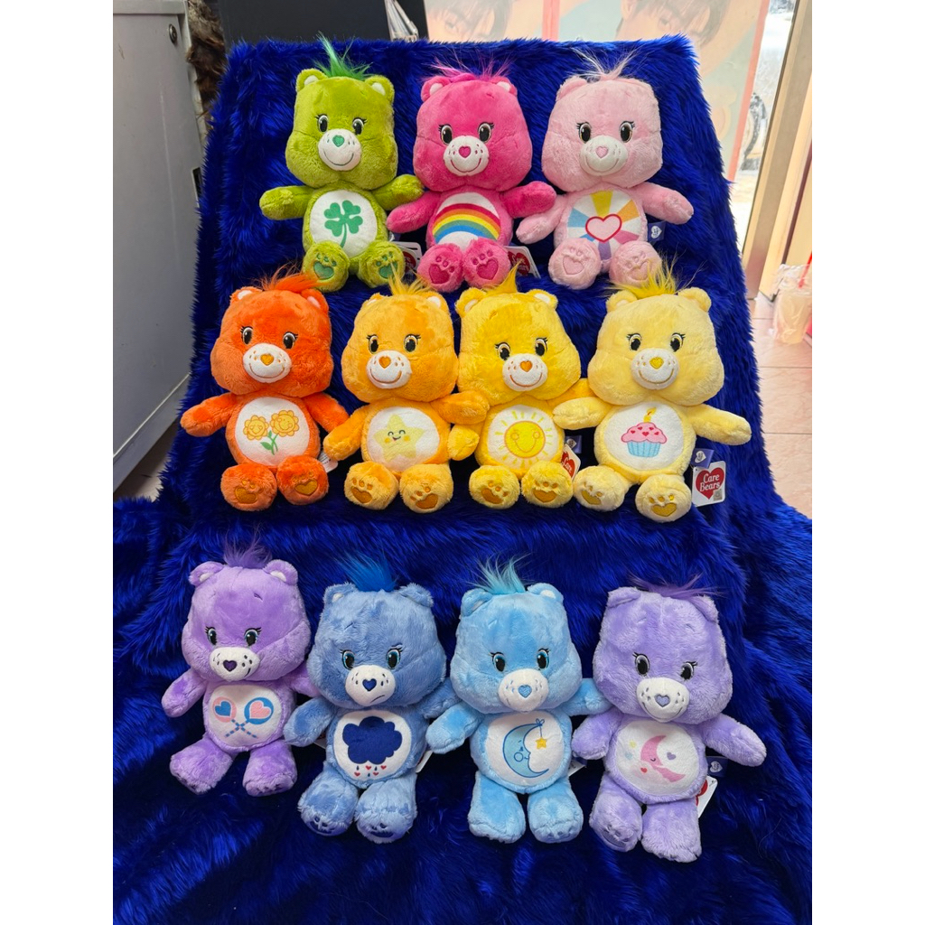 ♥️ พร้อมส่ง 🚚💨 Care Bear ตุ๊กตา / พวงกุญแจ ลิขสิทธิ์แท้ 100% มีป้ายครบ งานตู้คีบ ♥️