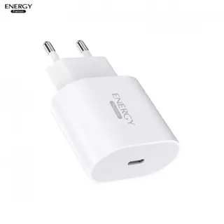 หัวชาร์จแท้ PD 20W ชาร์จเร็ว ชาร์จไว รองรับ iOS & Android ใช้งานทนทาน ยี่ห้อ Energy ของแท้