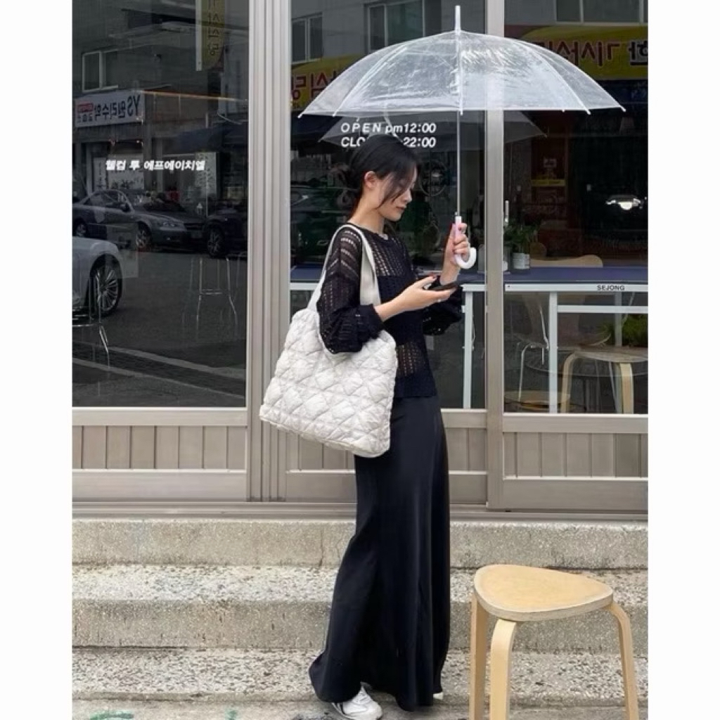 ส่งต่อ!! CARLYN WEEKENDER ของแท้ นำเข้าจากเกาหลี (Grey) 🩶🤍