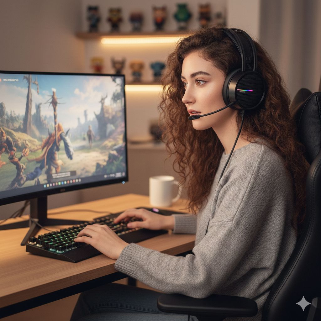 หูฟังเกมมิ่ง NUBWO X98 (งานส่งอาจารย์)