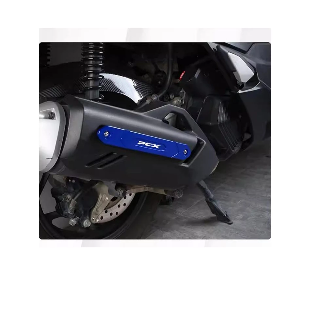 กันรอยท่อไอเสีย PCX อะลูมิเนียม CNC thumbnail 8