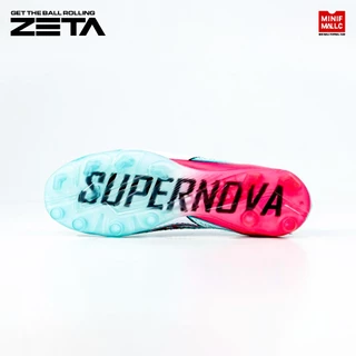 รองเท้าสตั๊ด ZETA รุ่น SUPERNOVA PRO รองเท้าฟุตบอล ชุดพื้นปุ่มกลมสลับใบมีดเล่นได้ทั้งสนามหญ้าจริงและสนามหญ้าเทียม