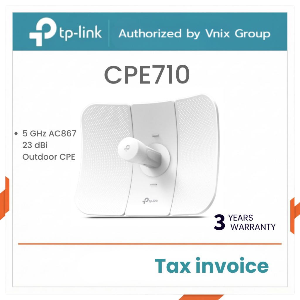 CPE710 TP-Link 5 GHz AC867 23 dBi Outdoor CPE By Vnix Group