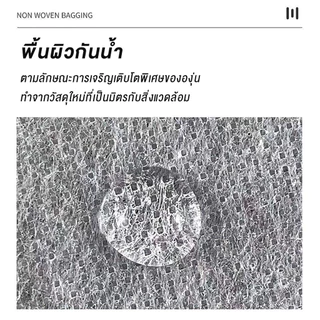 ถุงห่อผลไม้ 100 ใบ (มะม่วง/ฝรั่ง) กันแมลงเพลี้ย แสงแดด ไม่ต้องห่อกระดาษทับ ใช้ซ้ำได้ ไม่มีไอน้ำเกาะ